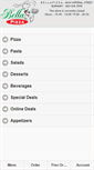 Mobile Screenshot of bellapizzaonline.com